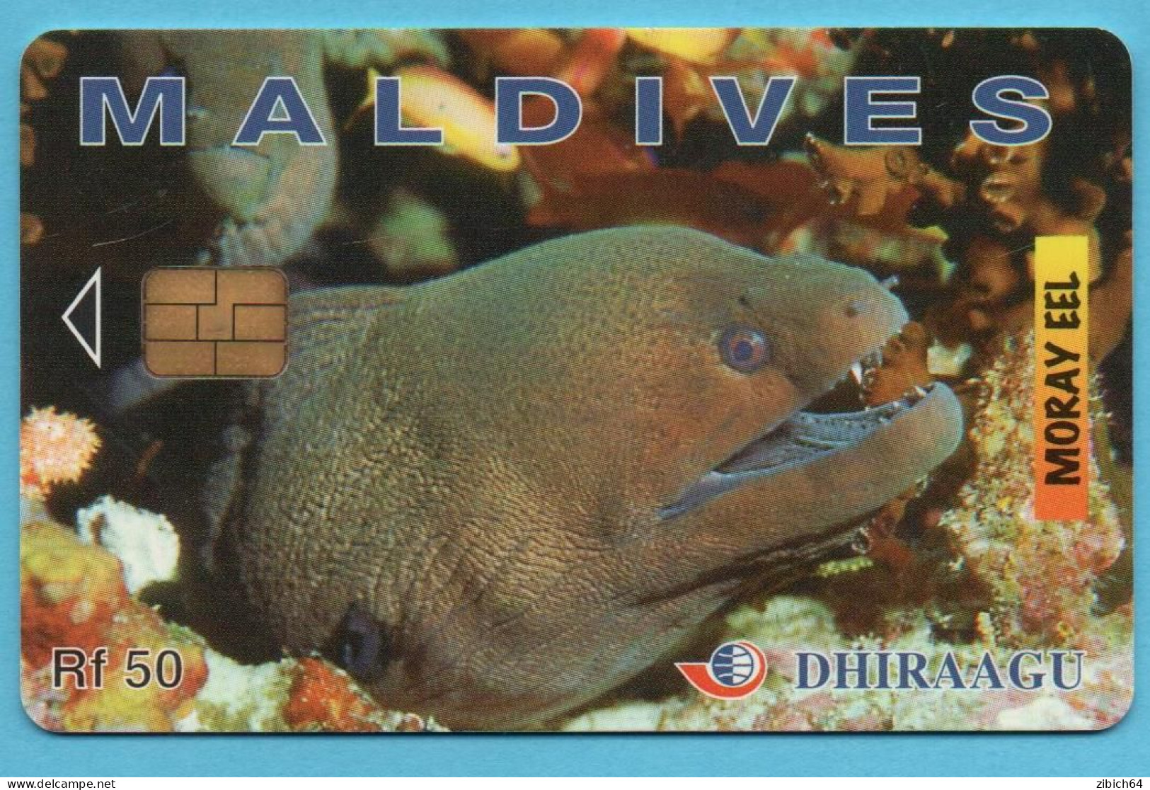 MALDIVES Chip Phonecard - Maldivas