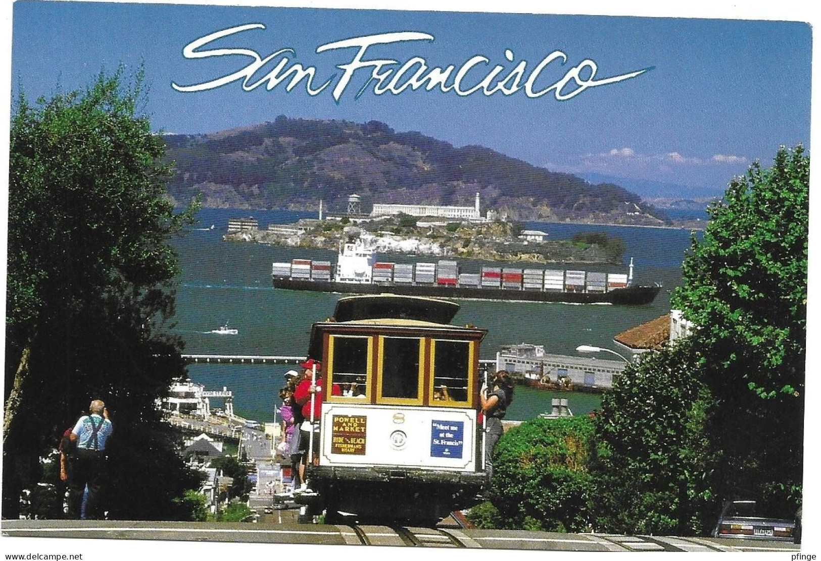 San Francisco - Cable Car On Hyde Street Line (photo : Ben Glaser) - San Francisco