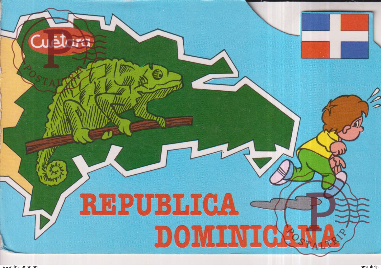 REPUBLICA DOMINICANA. PUBLICIDAD CUETARA. ESPAÑA. SPAIN - Dominicaanse Republiek