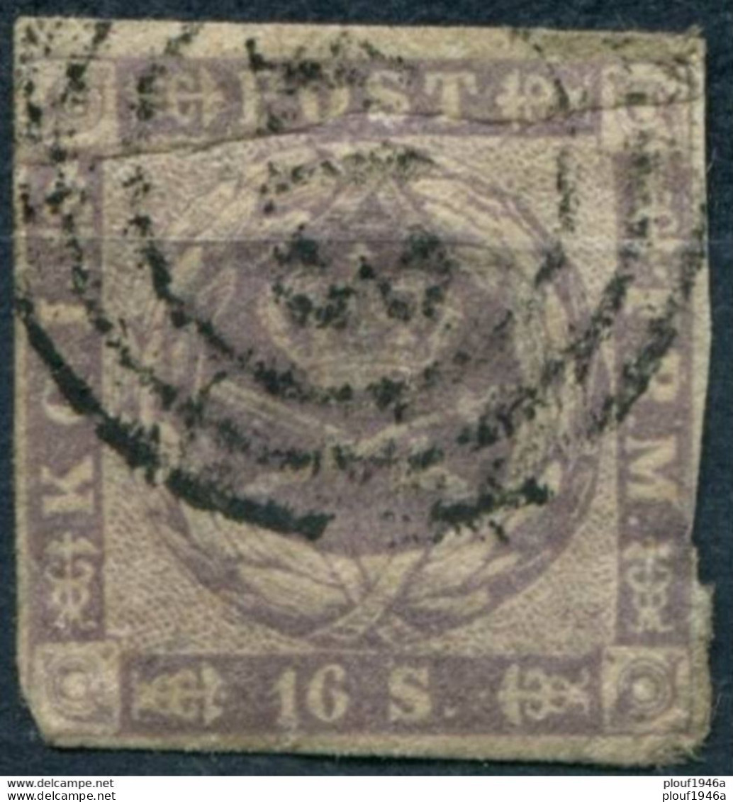 Pays : 149 (Danemark)   Yvert Et Tellier N° :     6 (o) - Used Stamps