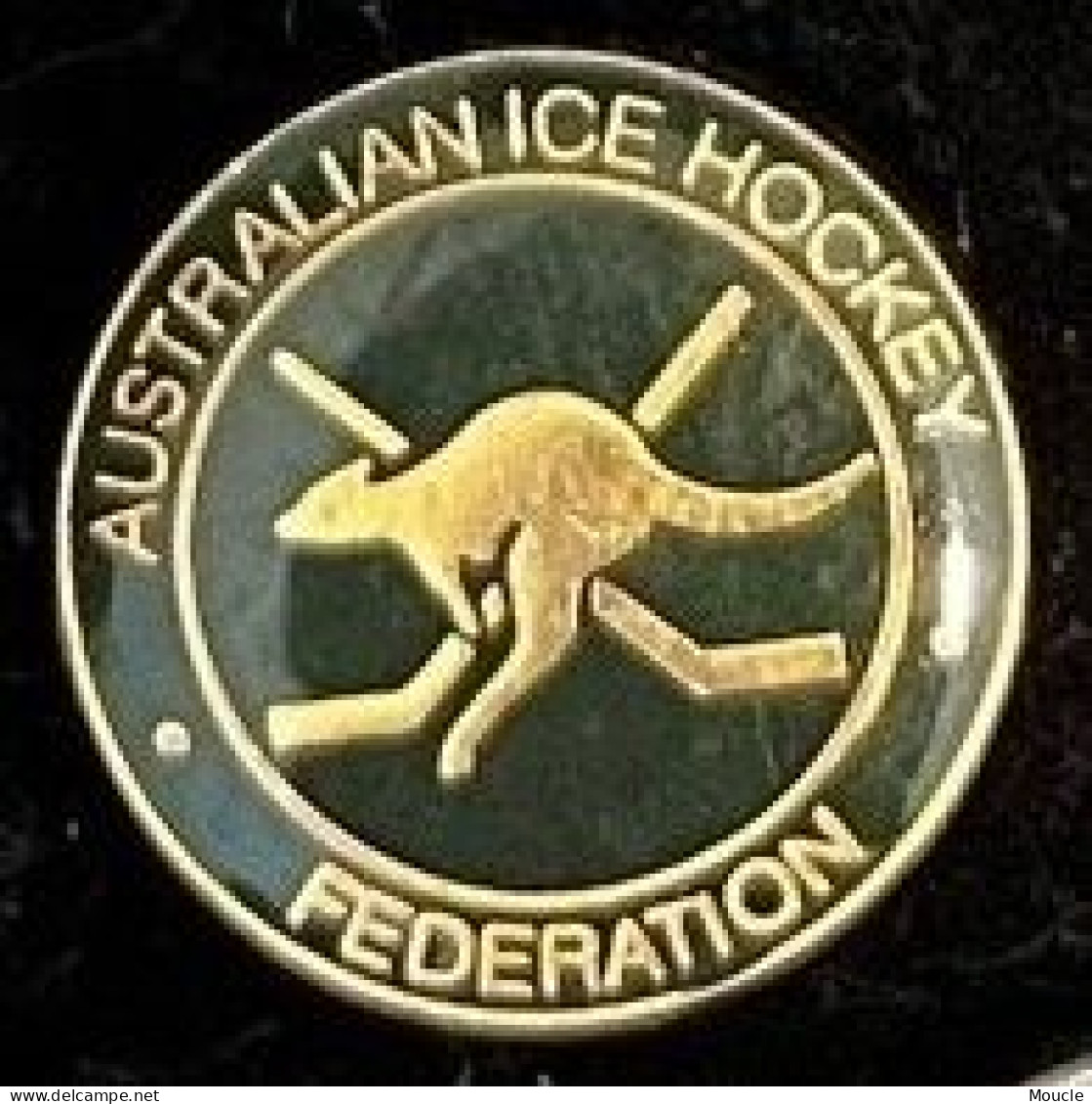 AUSTRALIAN FEDERATION ICE HOCKEY  - ICE - HOCKEY SUR GLACE - EIS  - CANNES - KANGOUROU - KANGAROO - KÄNGURU -   (29) - Winter Sports