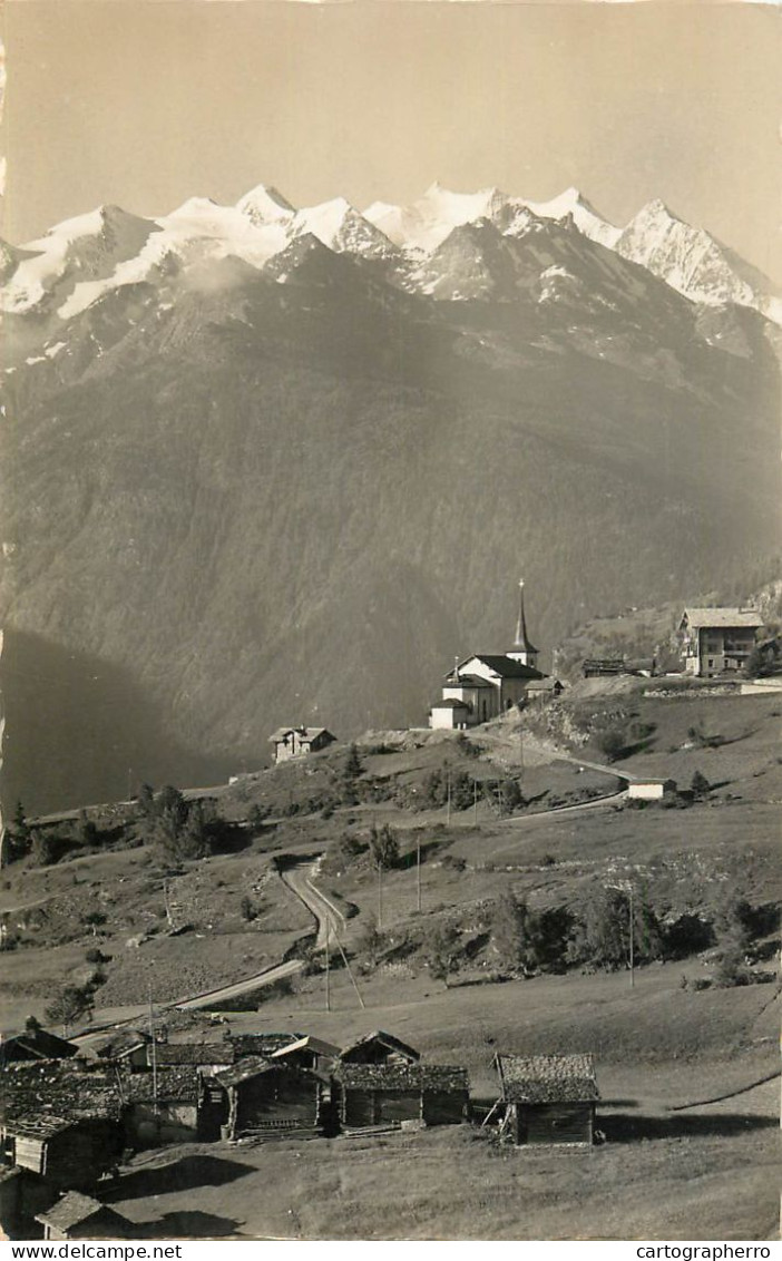 Switzerland Zeneggen Mischabelgruppe - Zeneggen