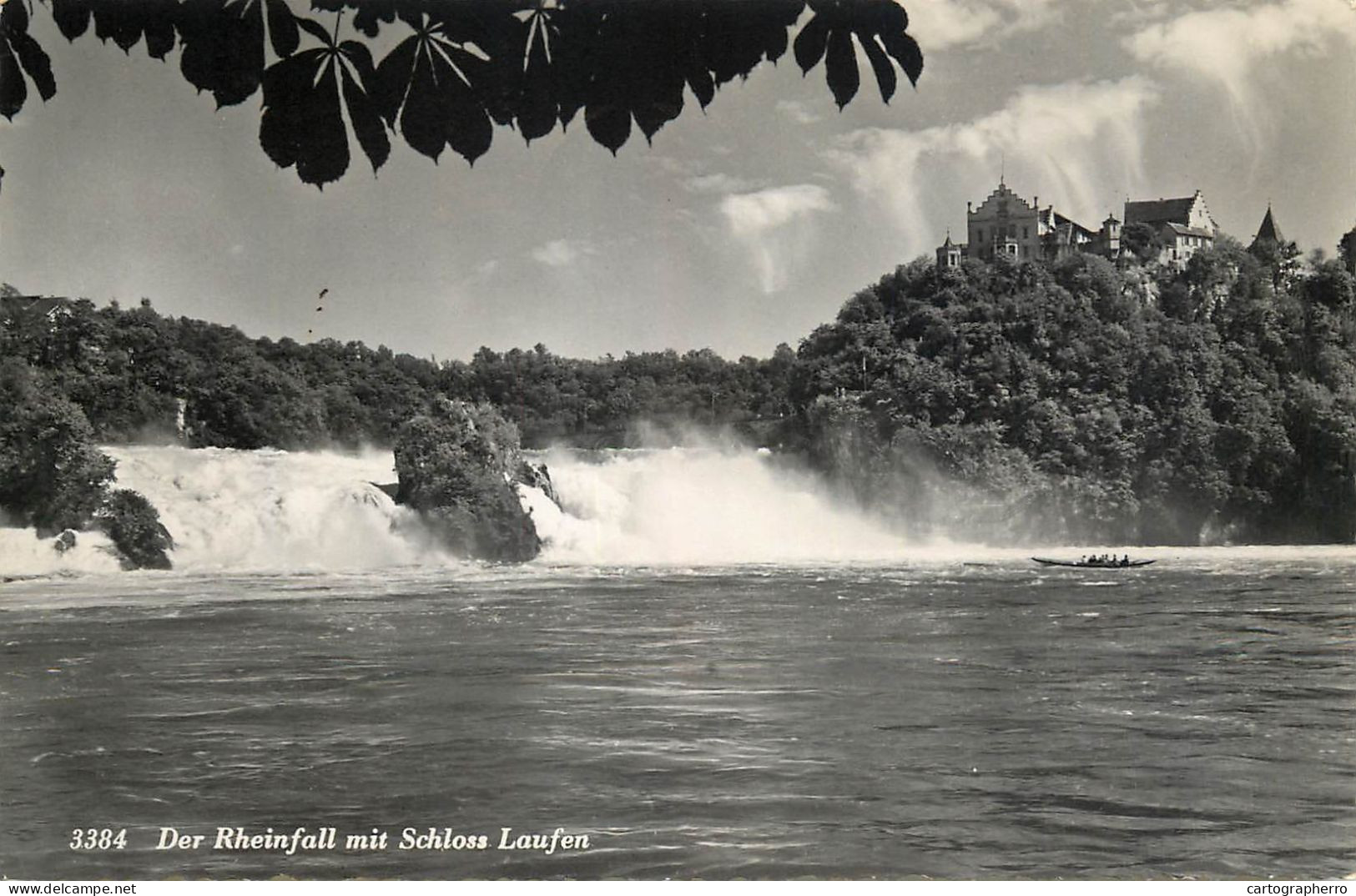 Switzerland Der Rheinfall Mit Schloss Laufen - Laufen-Uhwiesen 