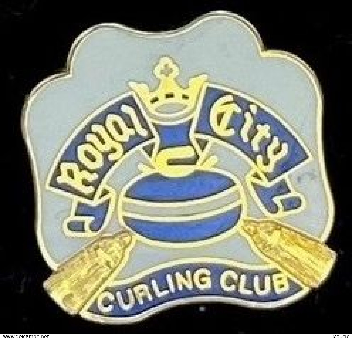 ROYAL CITY CURLING CLUB - PIERRE - COURONNE - BALAIS   - (29) - Sports D'hiver