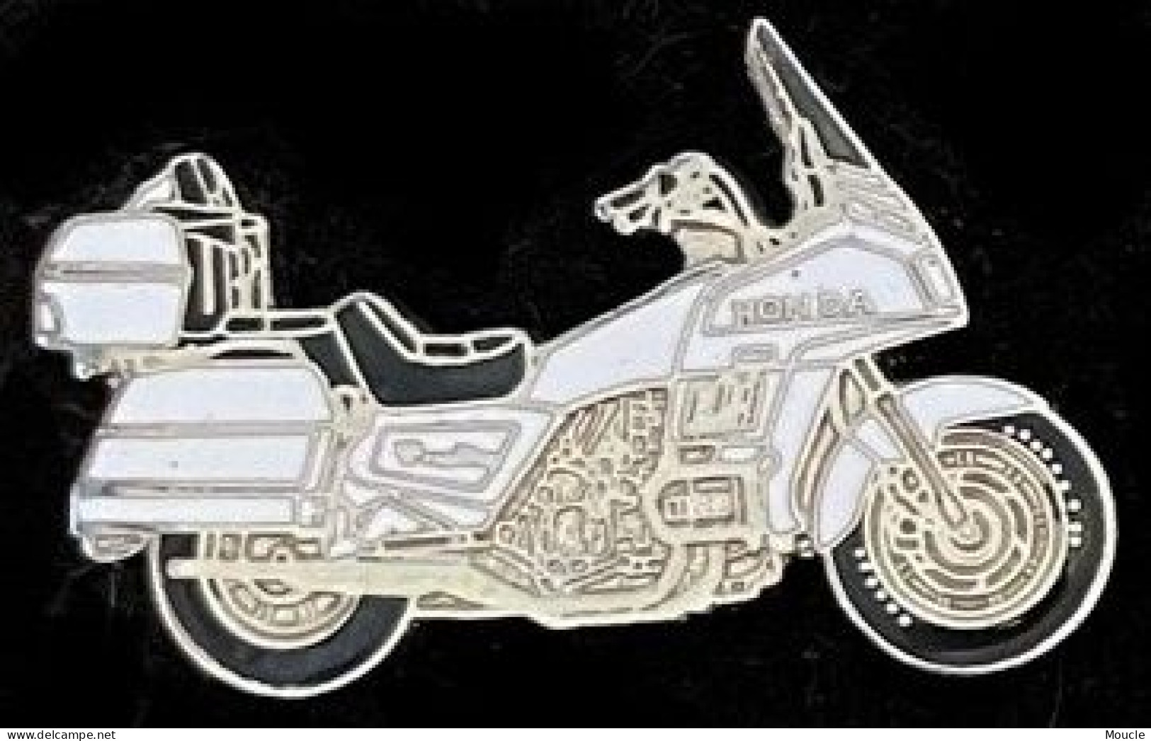 MOTO BLANCHE - WEISSES MOTORRAD - WHITE MOTORCYCLE - MOTO BIANCA - HONDA  GOLDWING - EGF -    (27) - Motorbikes