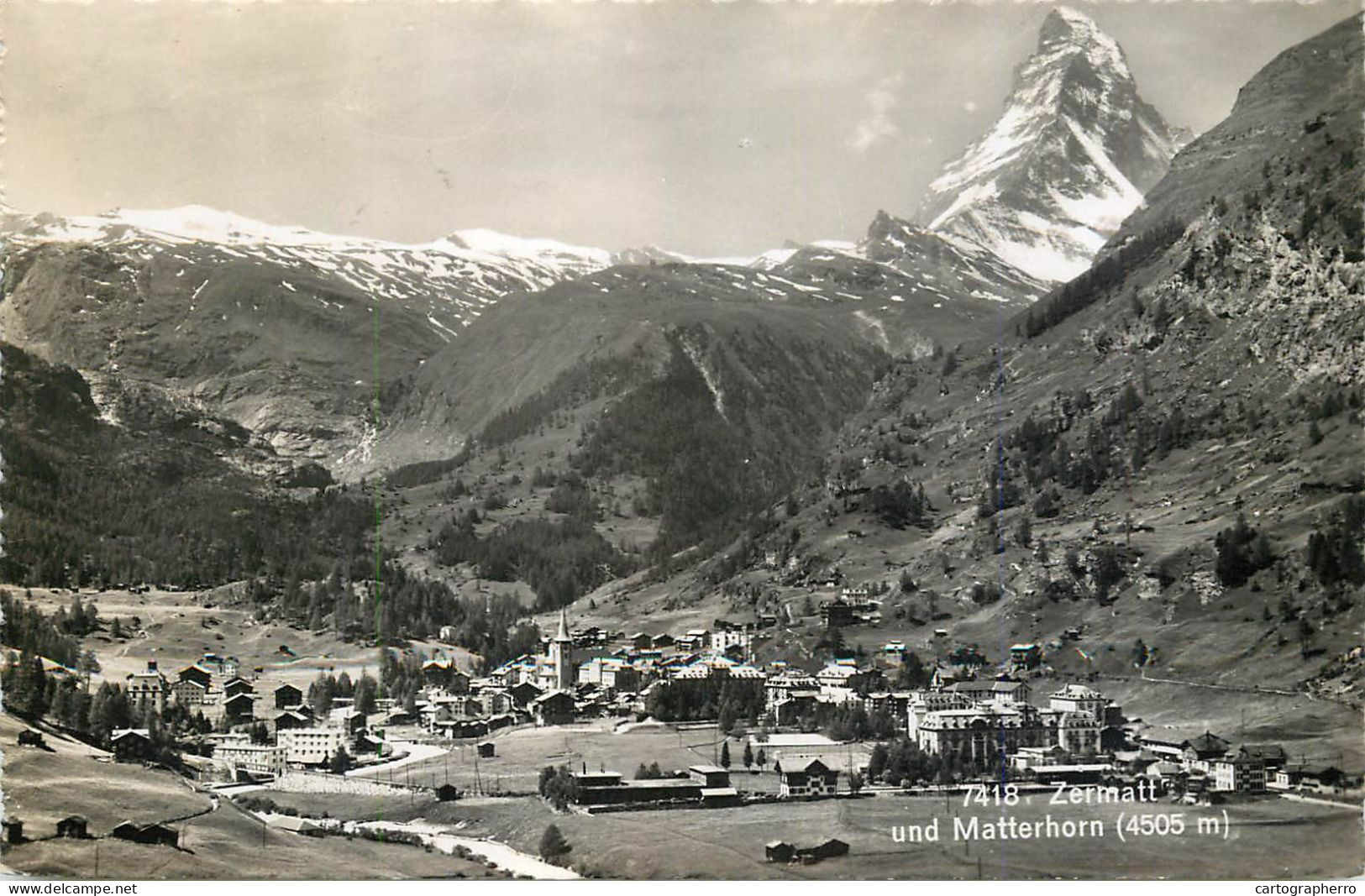 Switzerland Zermatt Und Matterhorn - Matt