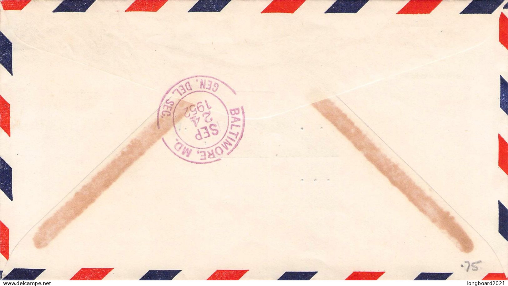 HAITI - AIR MAIL1952 - BALTIMORE/USA / *1181 - Haití