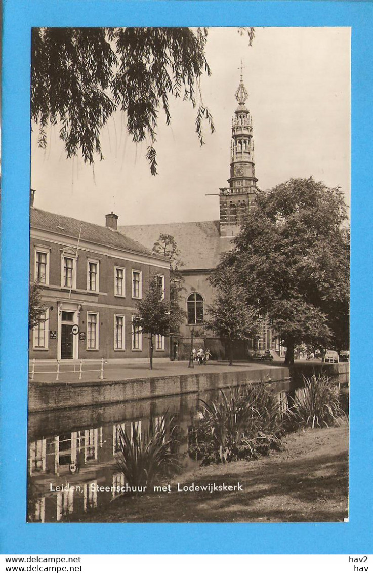 Leiden Steenschuur En Lodewijk Kerk RY47395 - Leiden