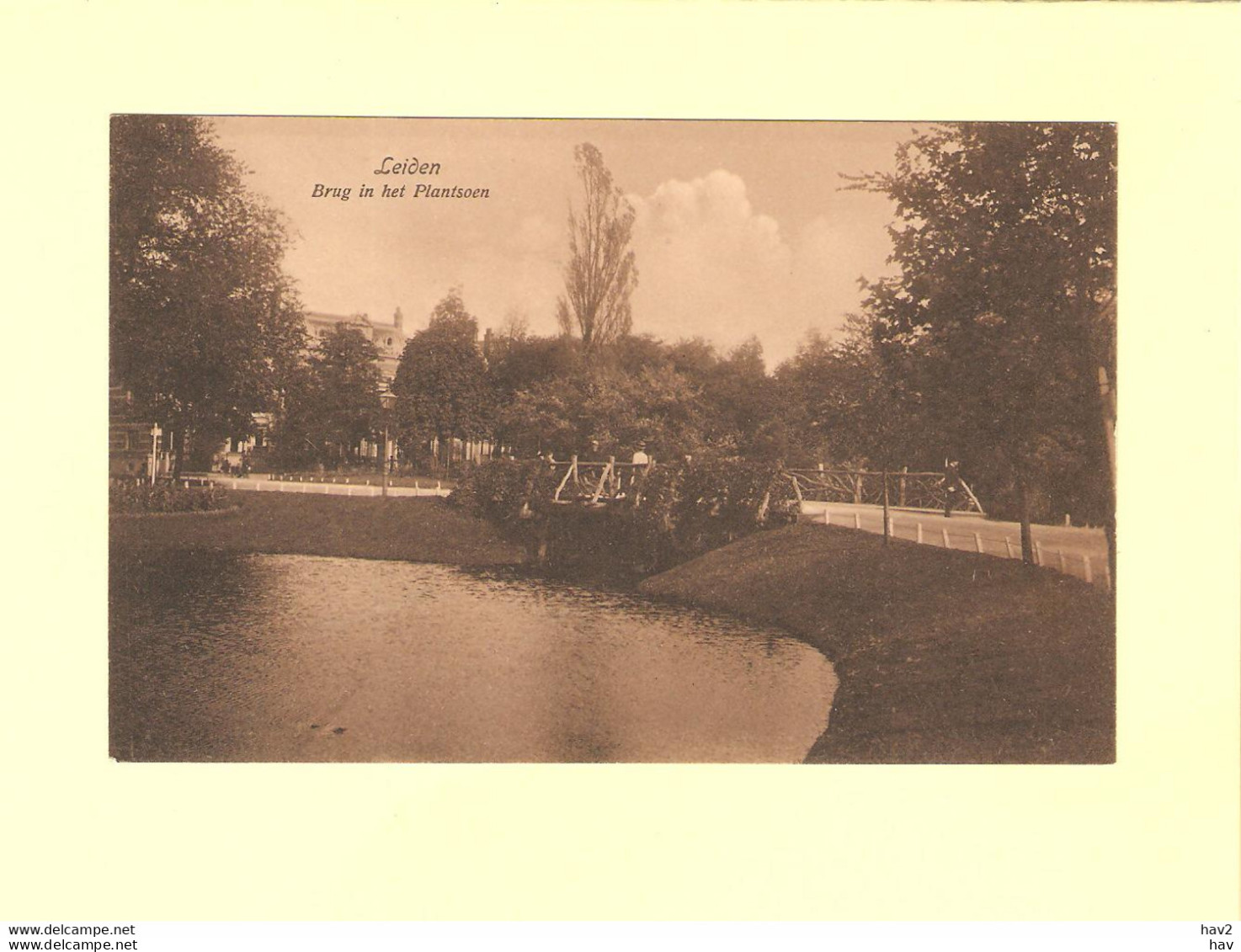 Leiden Brug In Het Pantsoen RY44766 - Leiden