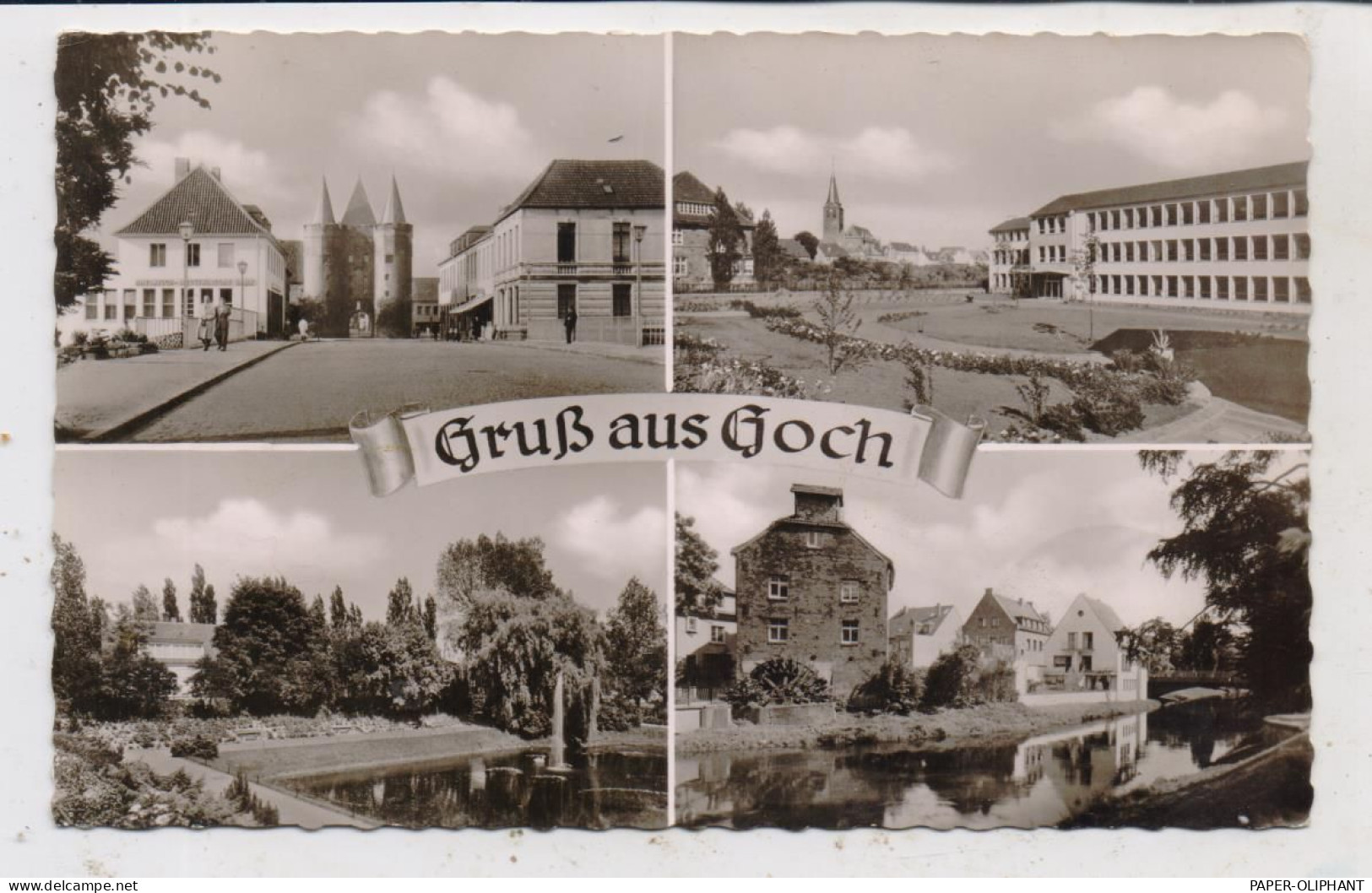 4180 GOCH, Mehrbild-AK 1959 - Goch