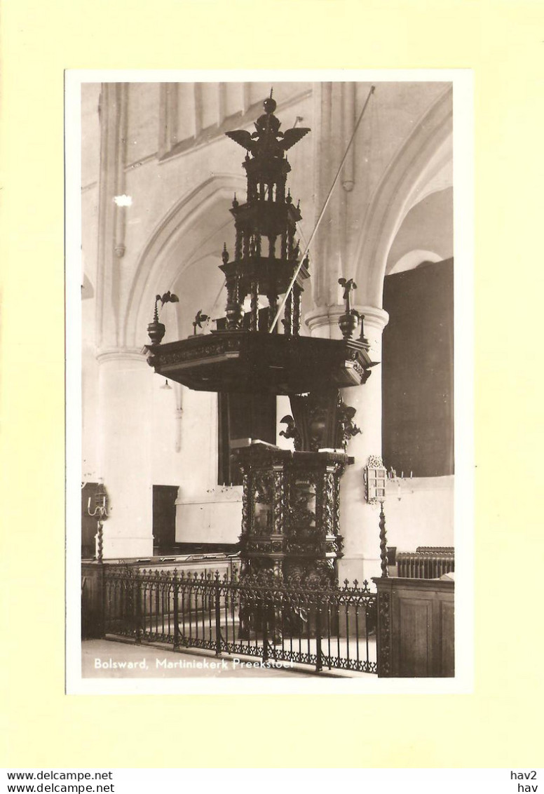 Bolsward Preekstoel In Martinikerk RY36532 - Bolsward