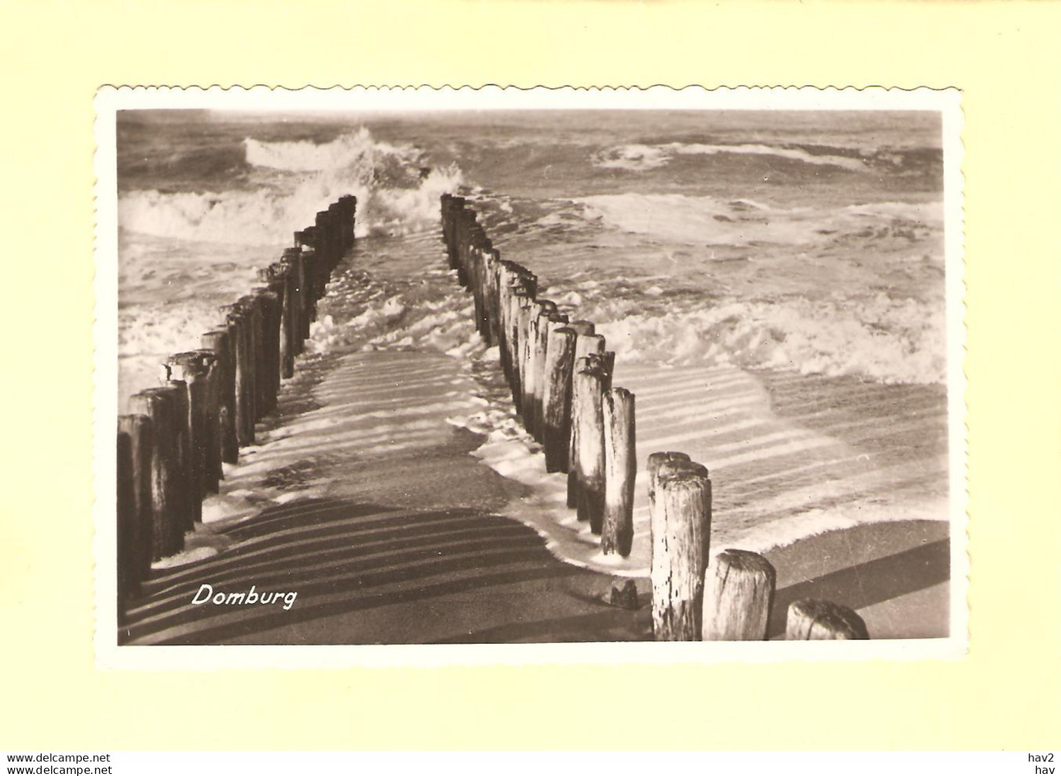 Domburg Branding Op Pier RY36523 - Domburg