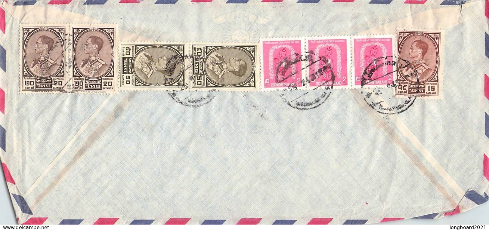 THAILAND - AIR MAIL - BREMEN/DE / *1185 - Tailandia