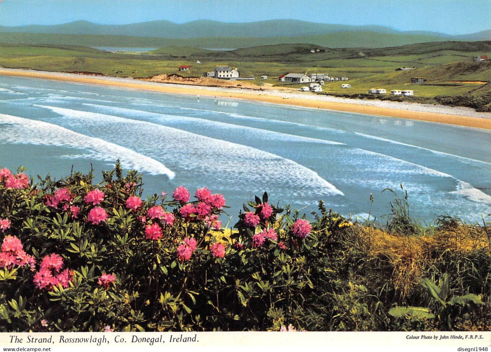 12299 "THE STRAND, ROSSNOWLAGH, CO, DONEGAL, IRELAND"  CART. ORIG. NON SPED. - Donegal