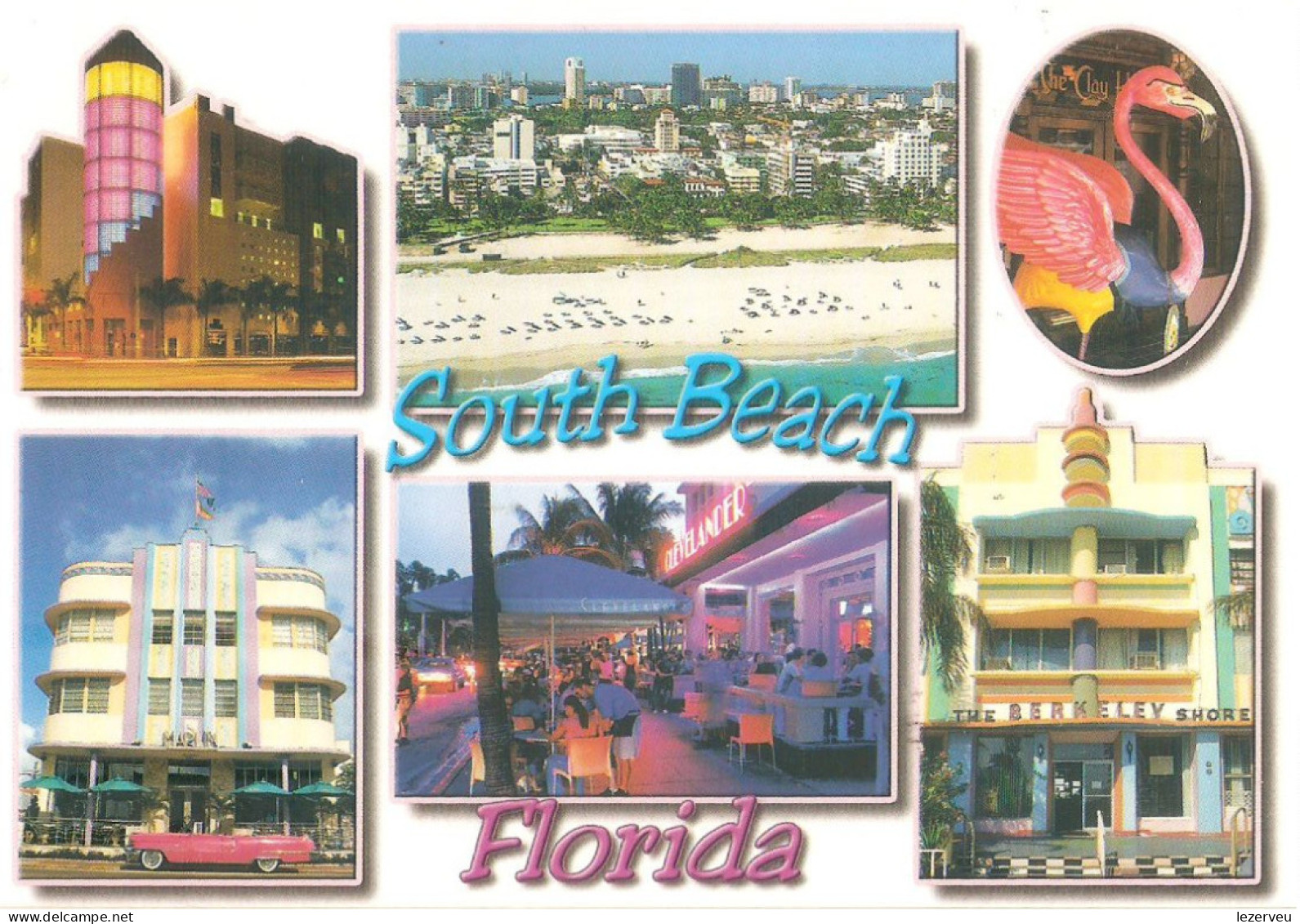 CP ETATS UNIS FLORIDA SOUTH BEACH FLORIDE (multivue) - Clearwater