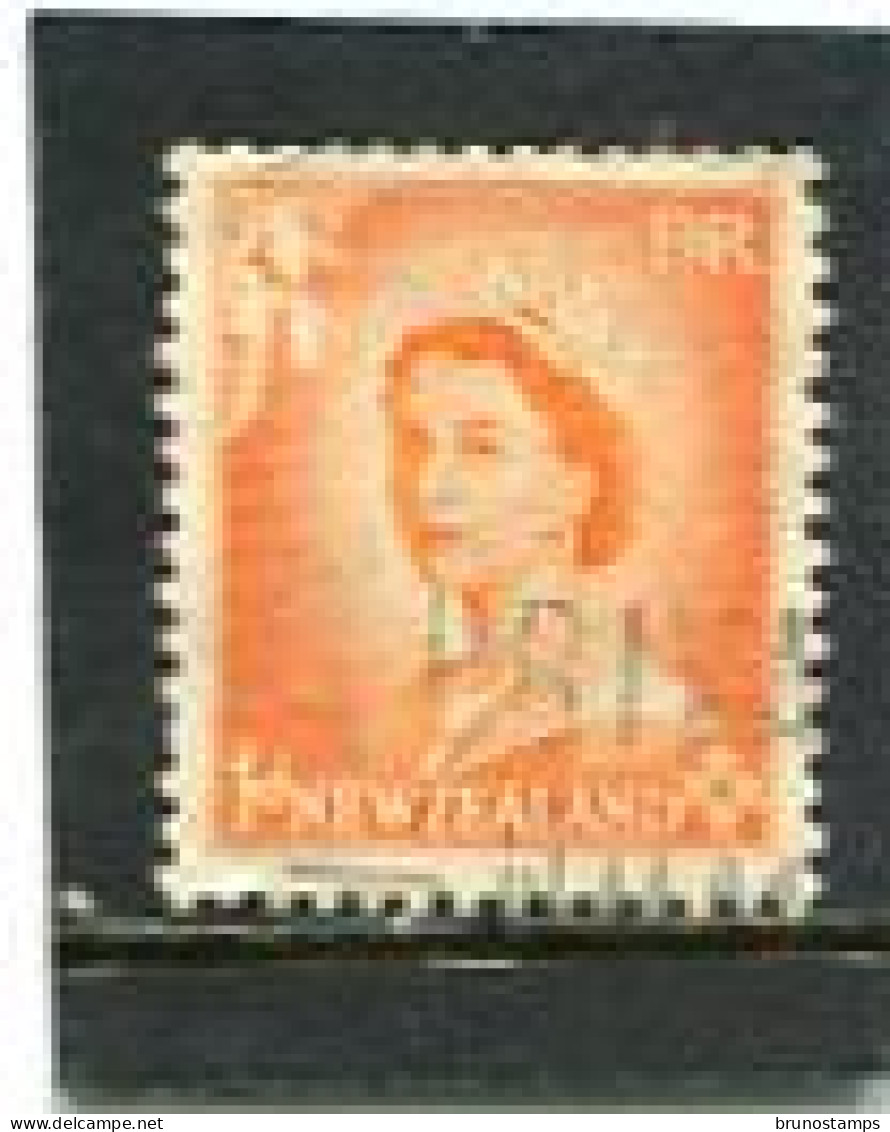 NEW ZEALAND - 1953  1d  QUEEN ELISABETH DEFINITIVE  FINE USED - Gebruikt