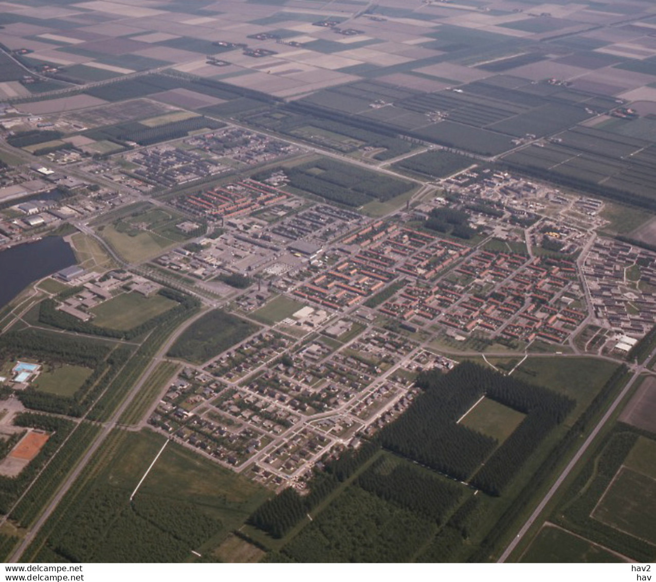 Dronten, Luchtfoto LF1589 - Dronten