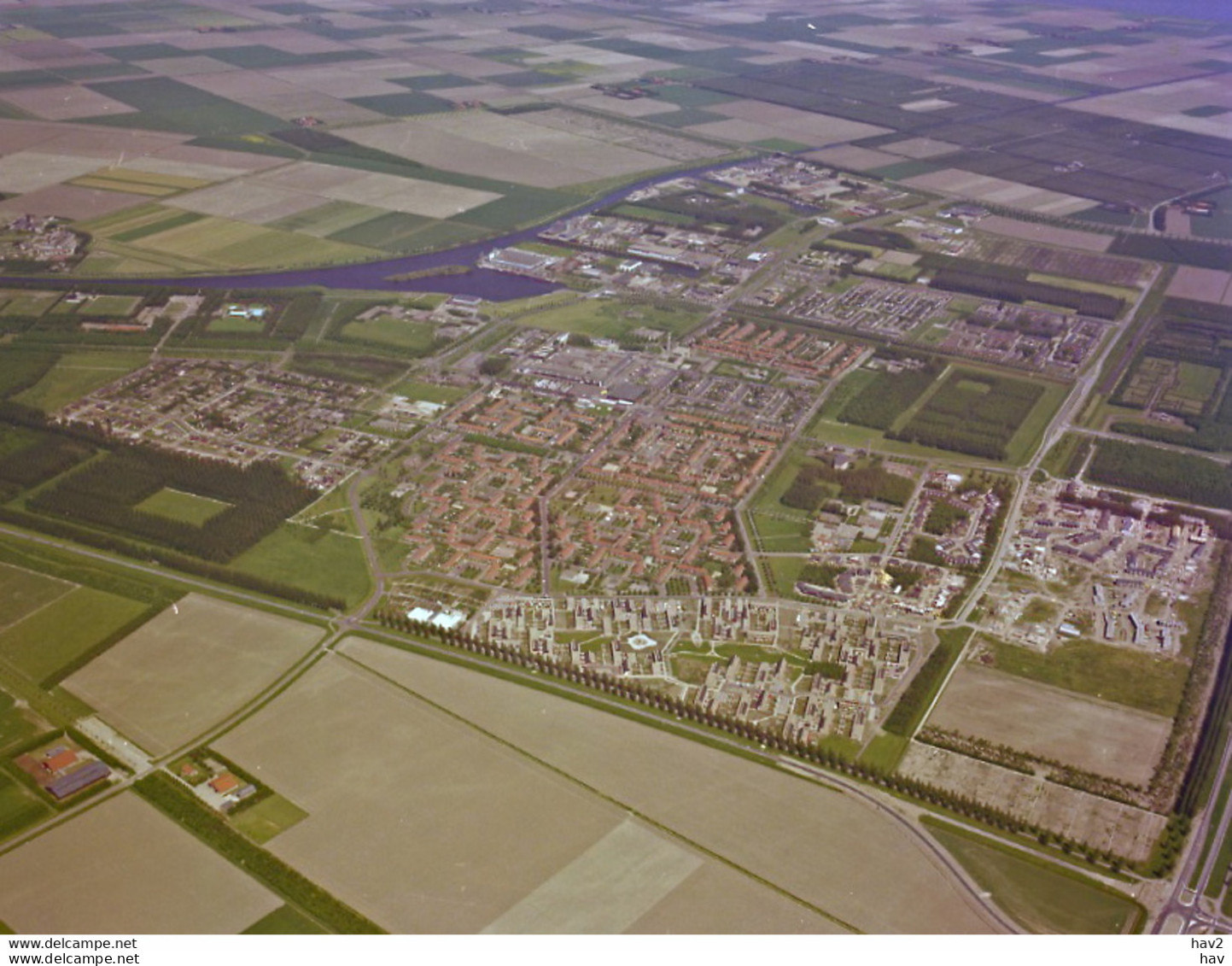 Dronten, Luchtfoto LF1595 - Dronten