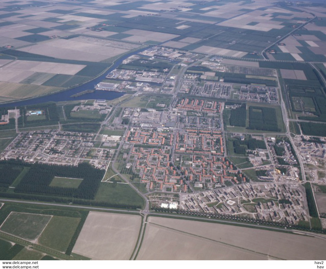 Dronten, Luchtfoto LF1585 - Dronten