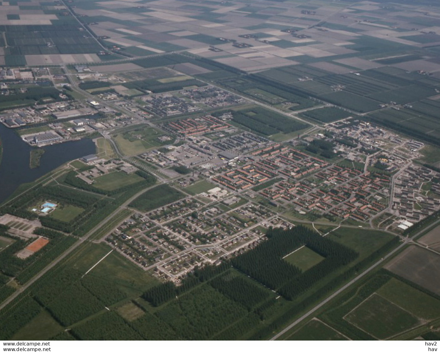 Dronten, Luchtfoto LF1587 - Dronten