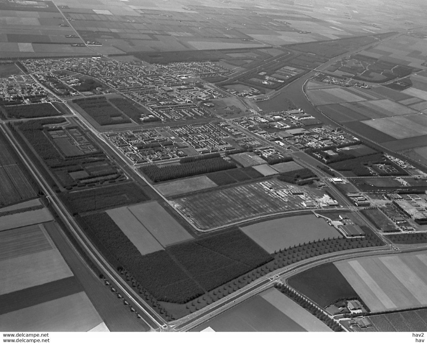 Dronten, Luchtfoto LF1597 - Dronten