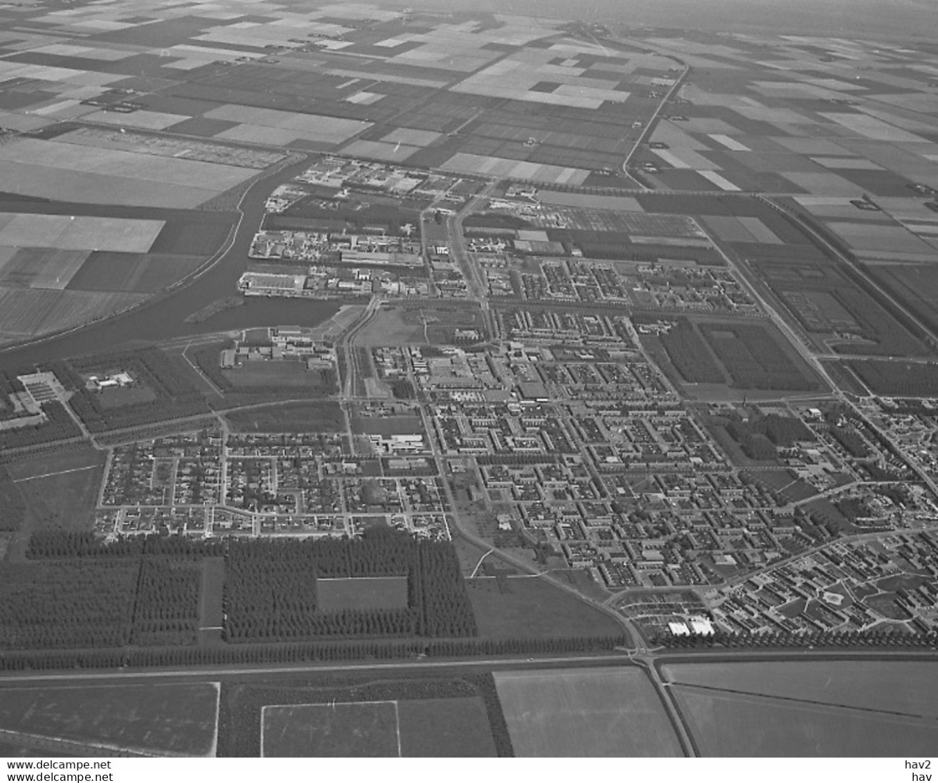 Dronten, Luchtfoto LF1598 - Dronten