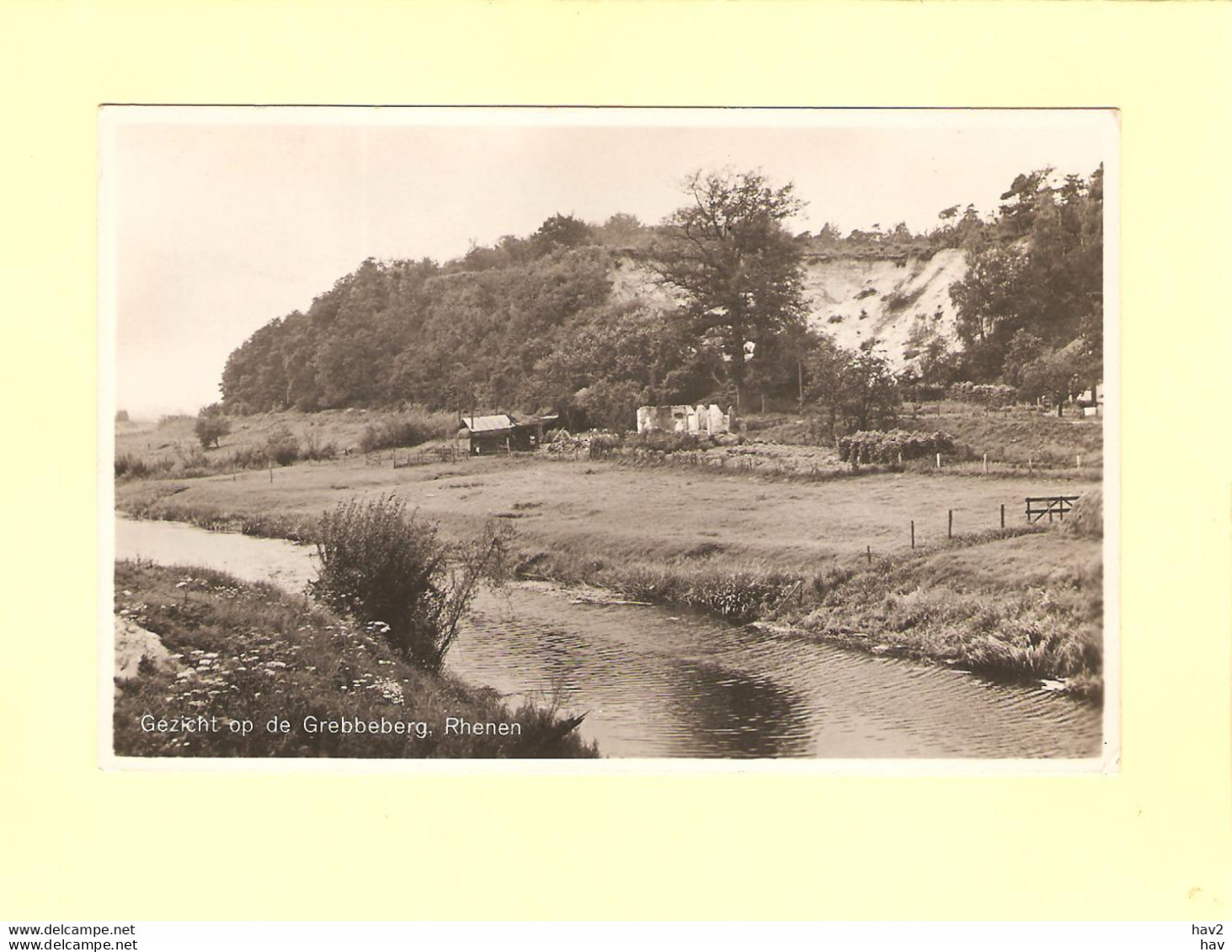 Rhenen Gezicht Op Grebbeberg 1942 RY39305 - Rhenen