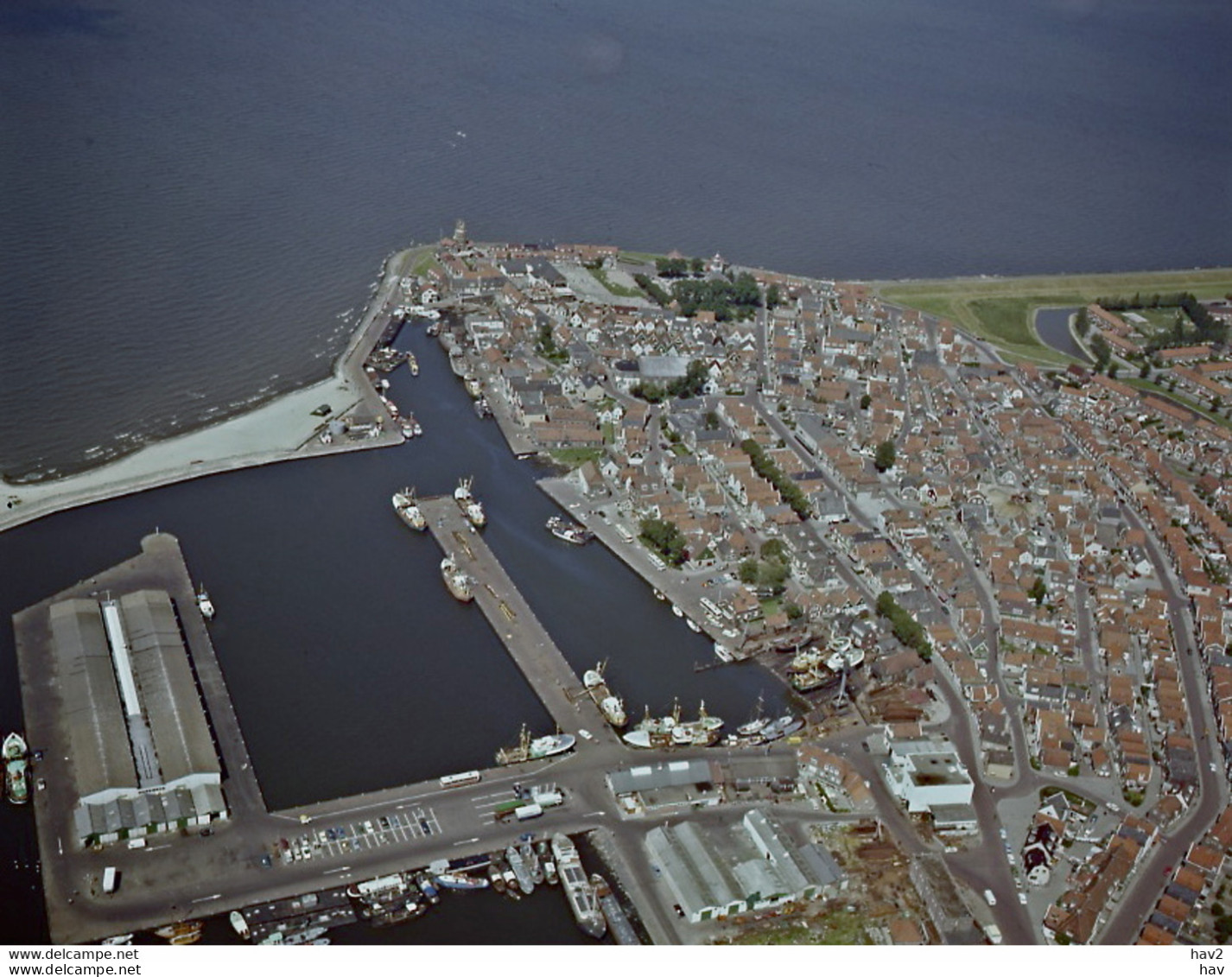 Urk, Luchtfoto LF659 - Urk