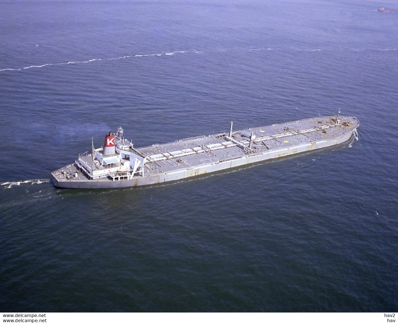 Hoek Van Holland, Schip, Luchtfoto LF1755 - Hoek Van Holland