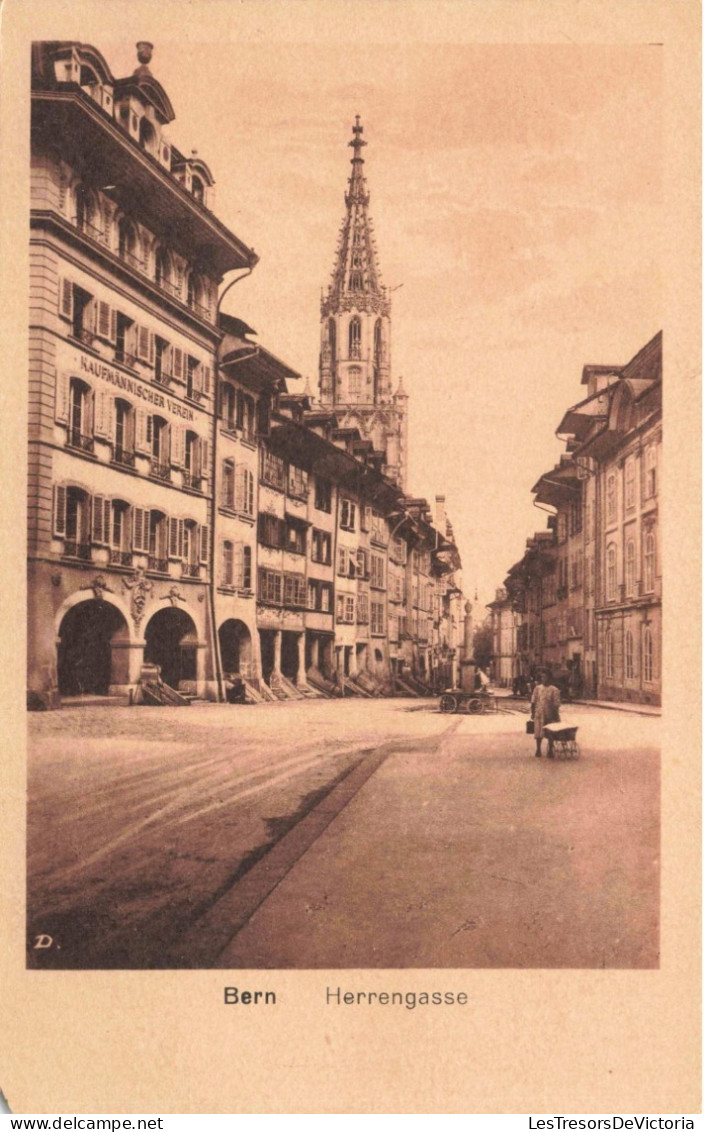 SUISSE - Bern - Herrengasse - Carte Postale Ancienne - Bern