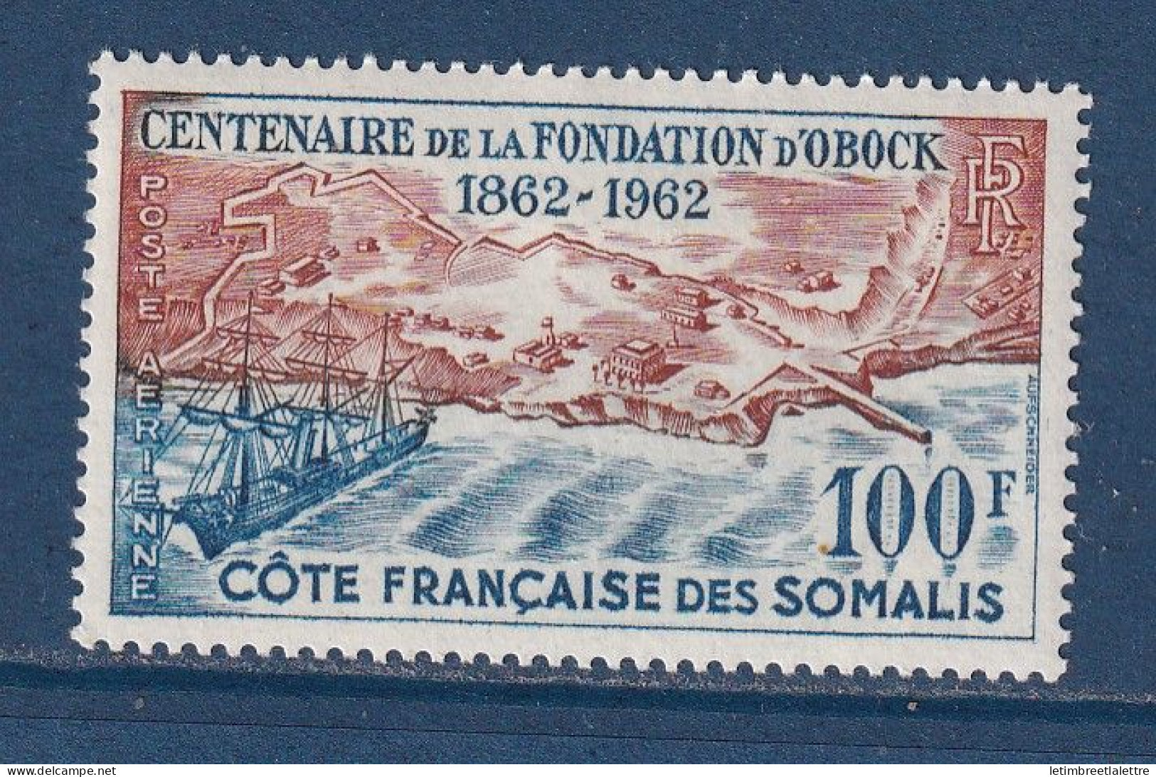 Côte De Somalis - YT PA N° 30 * - Neuf Avec Charnière - Poste Aérienne - 1962 - Nuevos