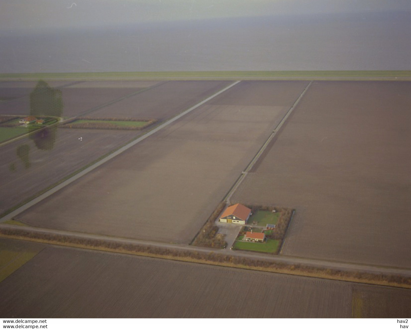 Flevoland, Swifterbant, Boerderij, Luchtfoto LF508 - Andere & Zonder Classificatie