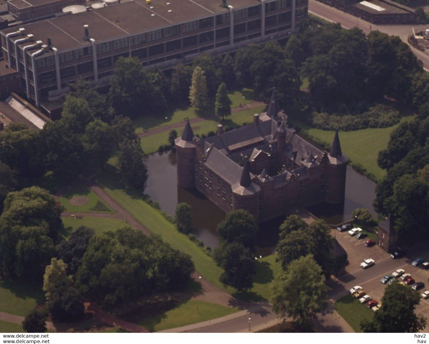 Helmond, Kasteel, Luchtfoto LF595 - Helmond