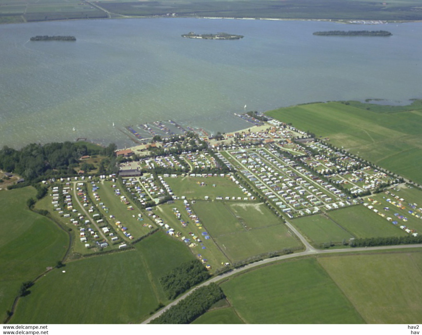 Nunspeet, Camping, Luchtfoto LF1175 - Nunspeet