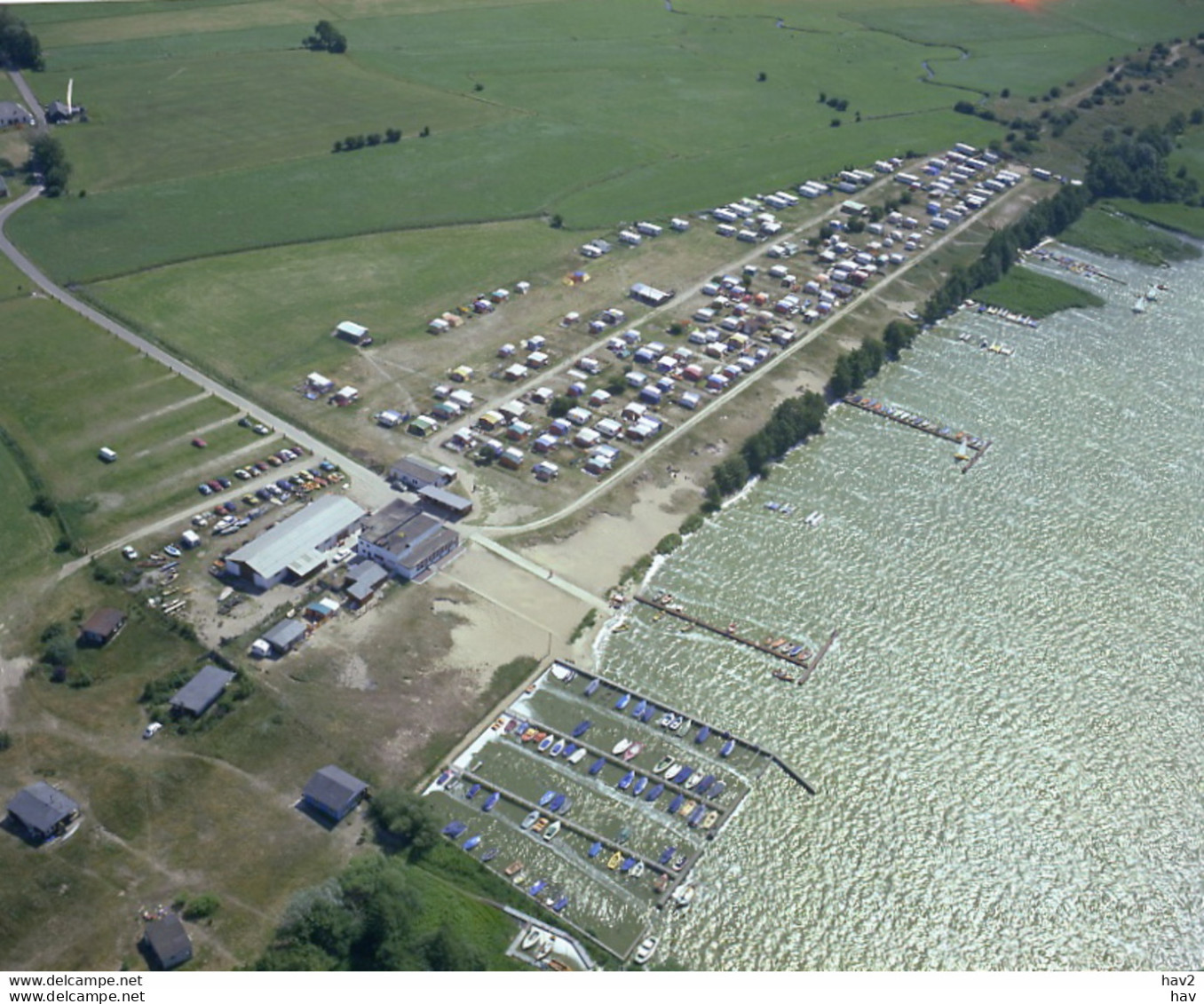 Nunspeet, Camping, Luchtfoto LF1214 - Nunspeet