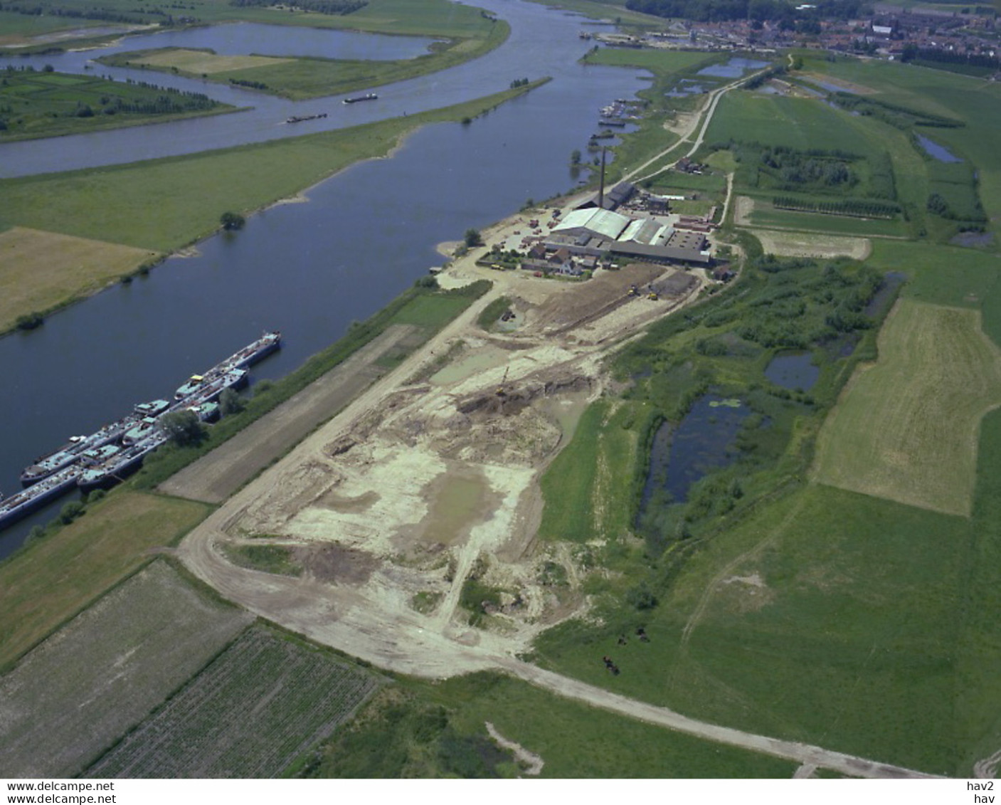 Wijk Bij Duurstede, Steenfabriek, Luchtfoto LF1366 - Wijk Bij Duurstede