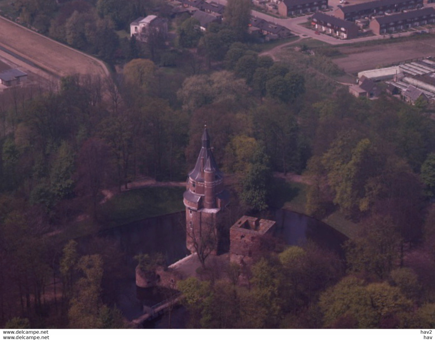 Wijk Bij Duurstede, Kasteel, Luchtfoto LF1017 - Wijk Bij Duurstede