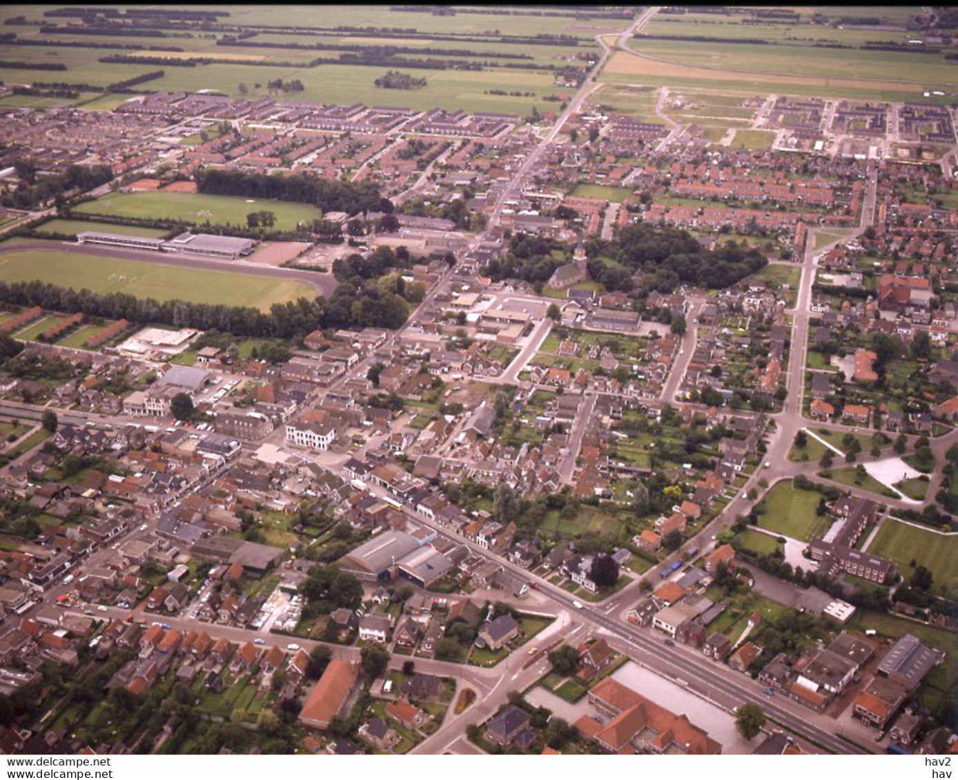 Wolvega, Luchtfoto LF1010 - Wolvega