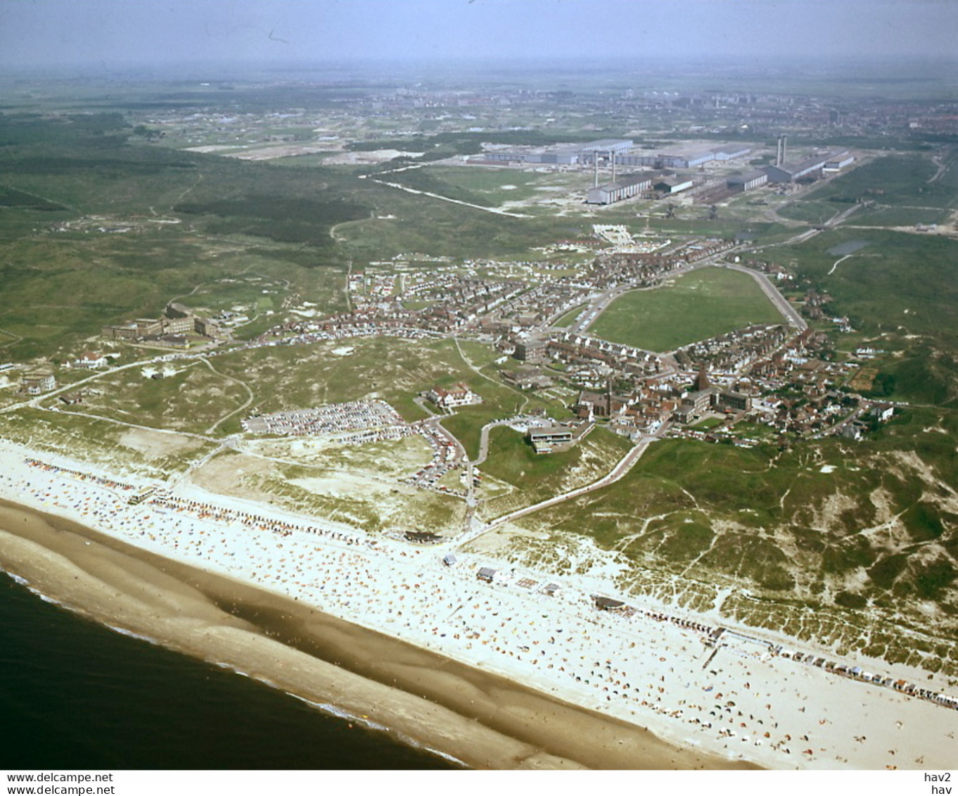 Wijk Aan Zee, Luchtfoto LF958 - Wijk Aan Zee