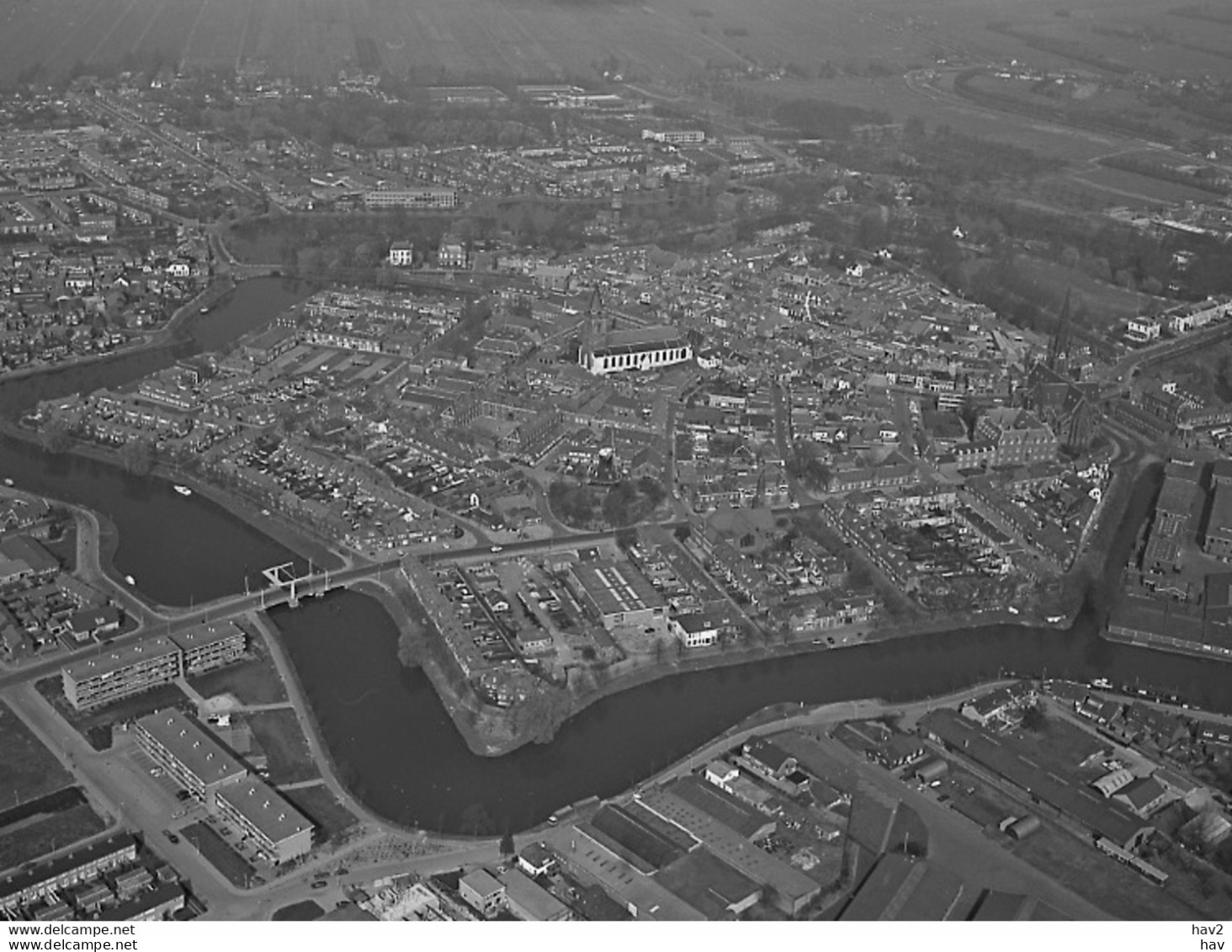 Woerden, Luchtfoto LF826 - Woerden