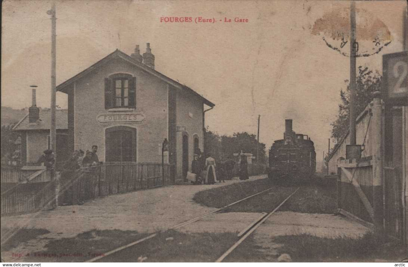 FOURGES La Gare - Fourges