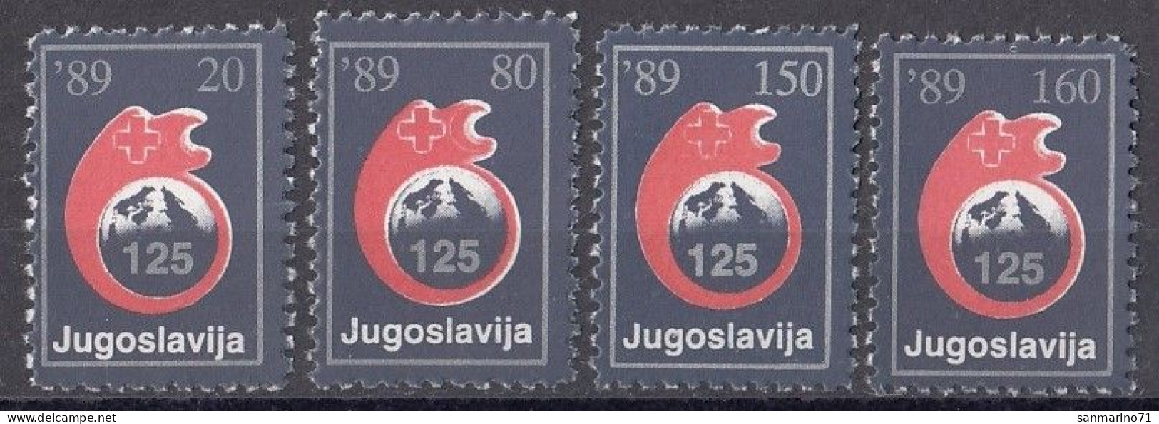 YUGOSLAVIA 166-169,postage Due,unused - Portomarken