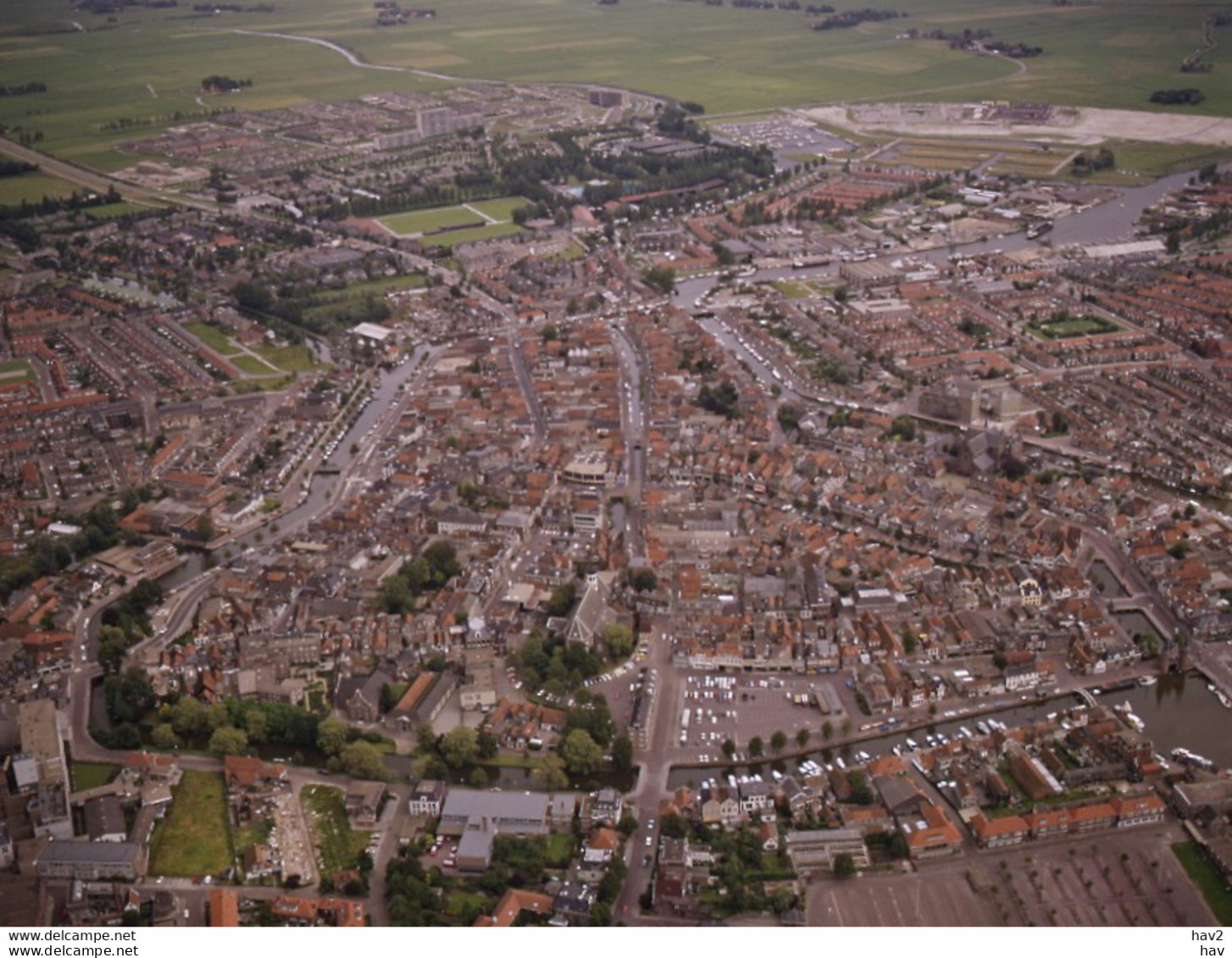 Sneek, Luchtfoto LF 380 - Sneek