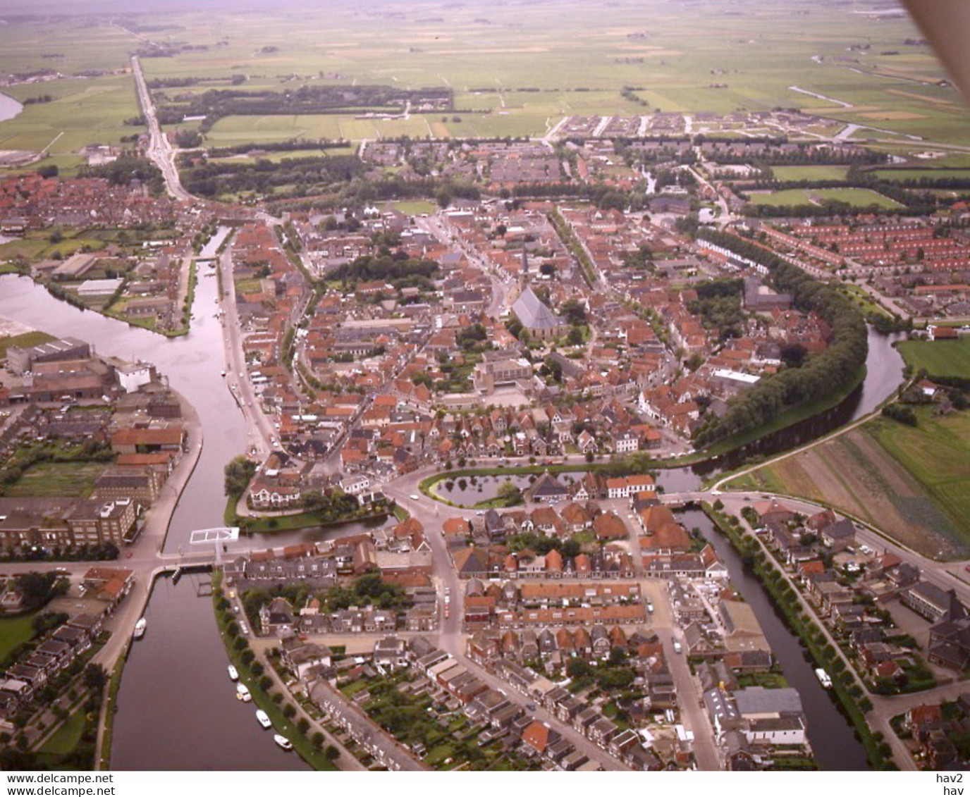 Franeker, Luchtfoto LF450 - Franeker