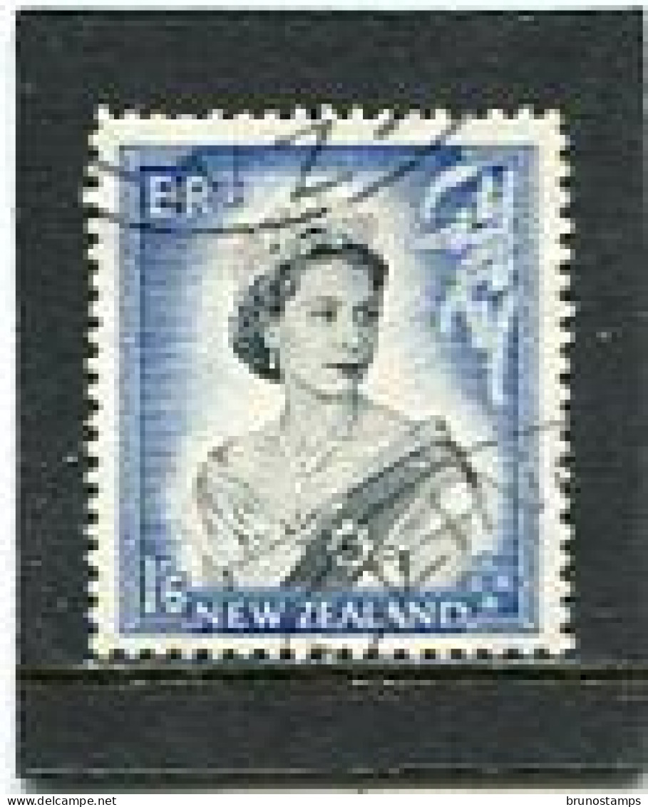 NEW ZEALAND - 1953  1/6  QUEEN ELISABETH DEFINITIVE  FINE USED - Used Stamps