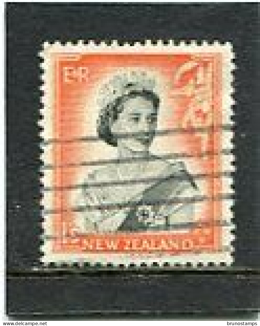 NEW ZEALAND - 1953  1/9  QUEEN ELISABETH DEFINITIVE  FINE USED - Usati
