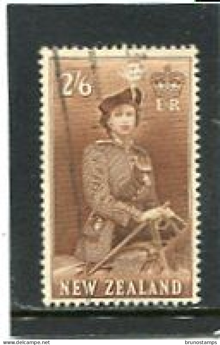 NEW ZEALAND - 1953  2/6  QUEEN ELISABETH DEFINITIVE  FINE USED - Used Stamps