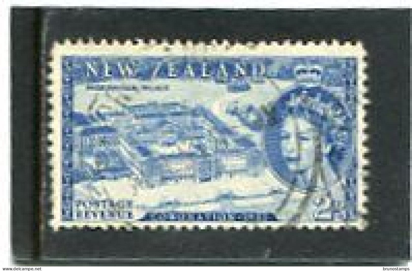 NEW ZEALAND - 1953  2d   CORONATION  FINE USED - Gebraucht