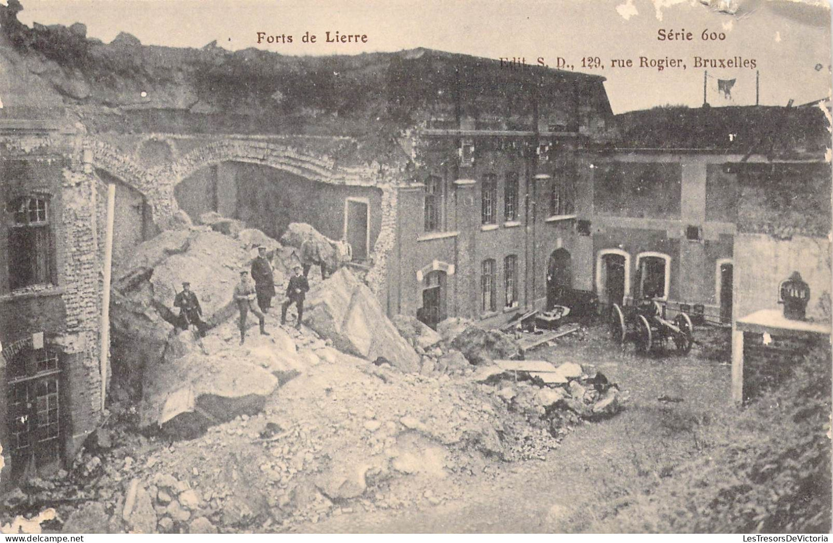 BELGIQUE - LIERRE - Forts De Lierre - Edit S D - Carte Postale Ancienne - Lier