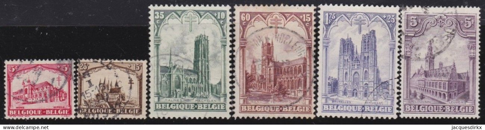 Belgie  .   OBP    .    267/272      .    O     .   Gestempeld     .   /   .    Oblitéré - Used Stamps